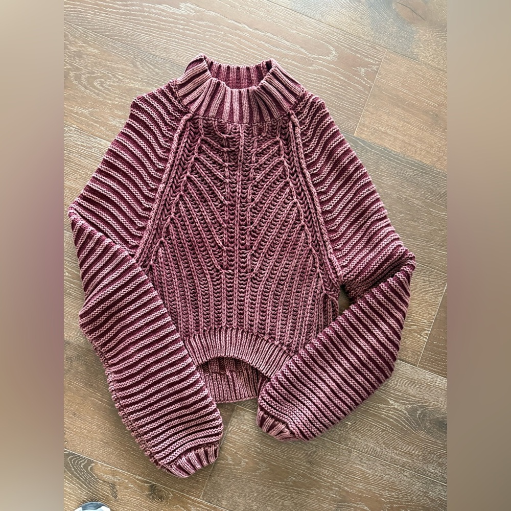 Free people Women's Ribbed Knit Sweater